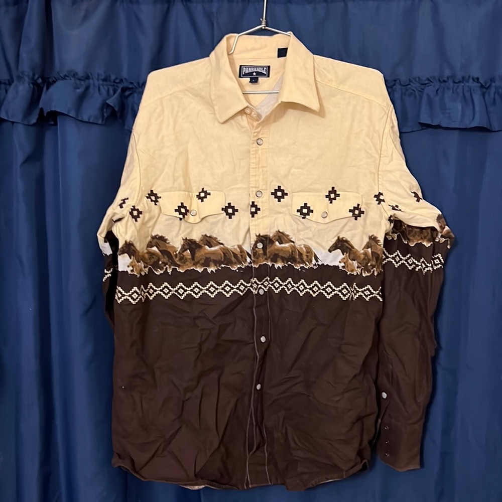 Panhandle Slim Pearl Snap Western Shirt!🤟🏻🤠